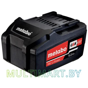 Аккумулятор Metabo 625592000 (18В/5.2 Ah)
